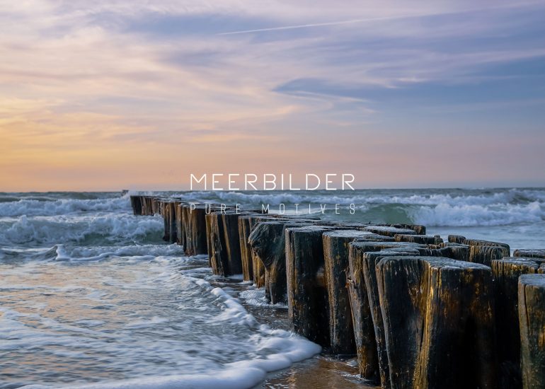 Strandbilder von der Ostsee auf Leinwand