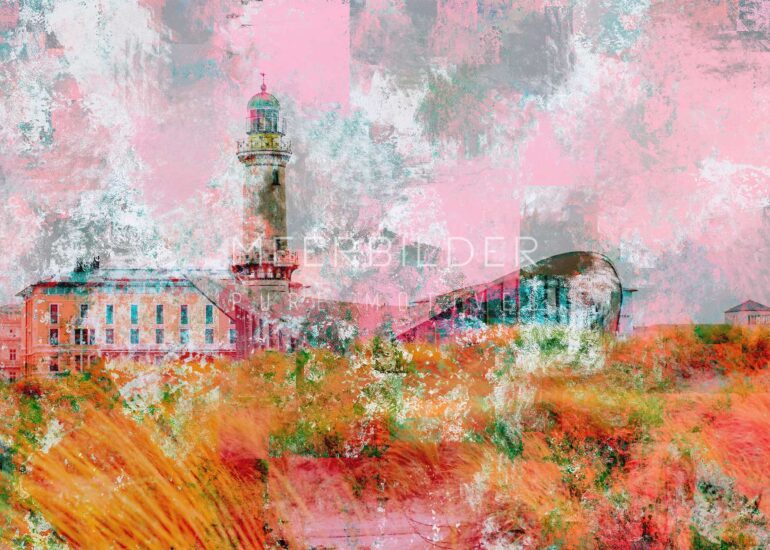 NO13. Alter Leuchtturm Warnemünde - Abstrakte Bilder