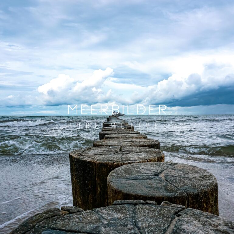 Ostsee Bilder auf Alu-Dibond gebürstet