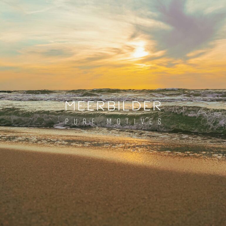 Sonnenuntergang auf AluDibond