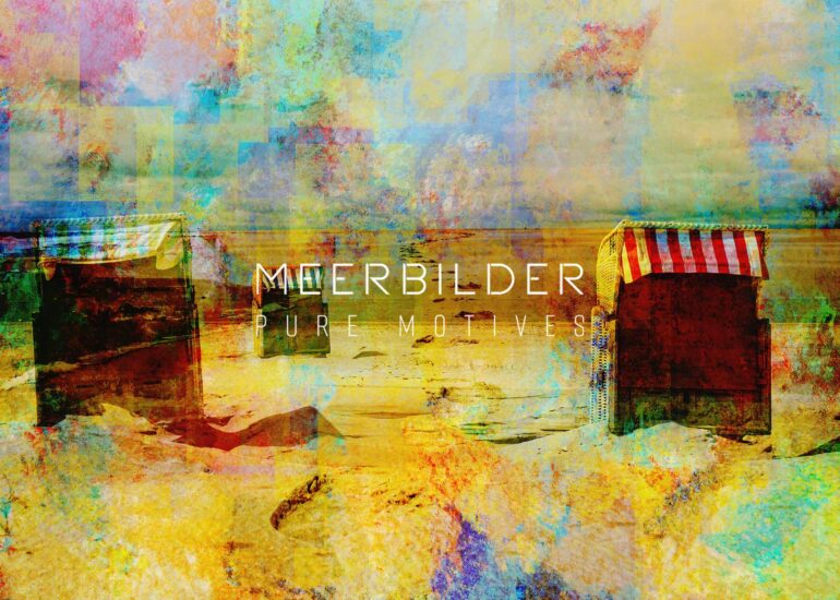 NO16. Abstrakte Bilder im Meer Bilder Shop