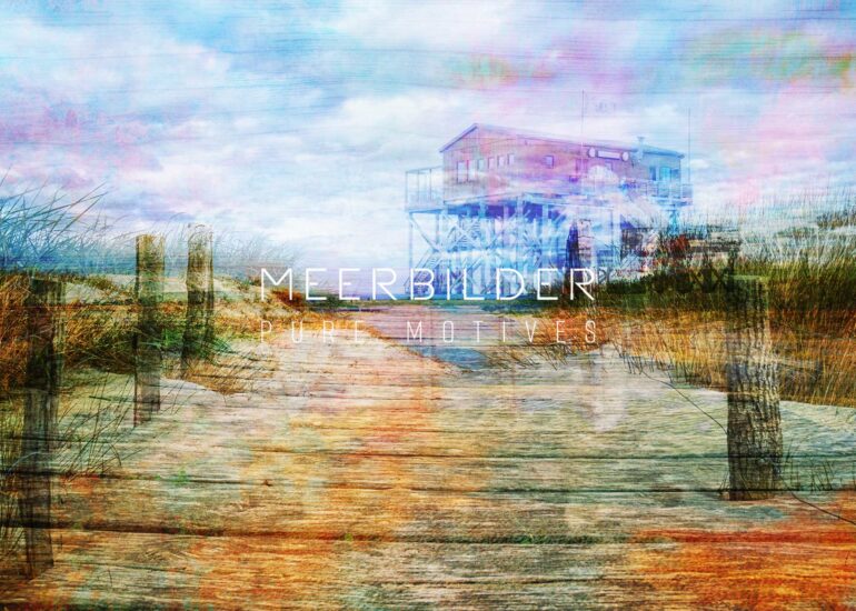 Abstrakte Bilder im Meer Bilder Shop