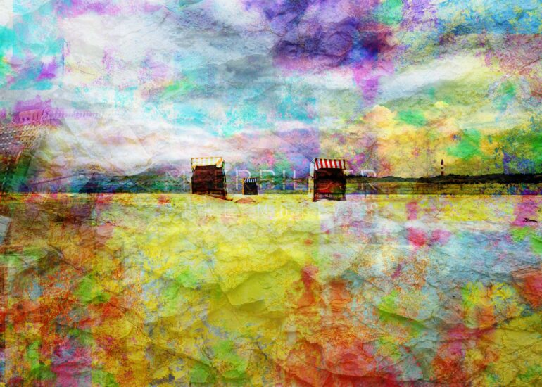 NO34. CRAZY! // Bilder abstrakt für Wohnzimmer, Büros und Arztpraxen