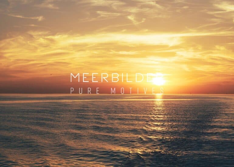 Sonnenuntergang Nordsee