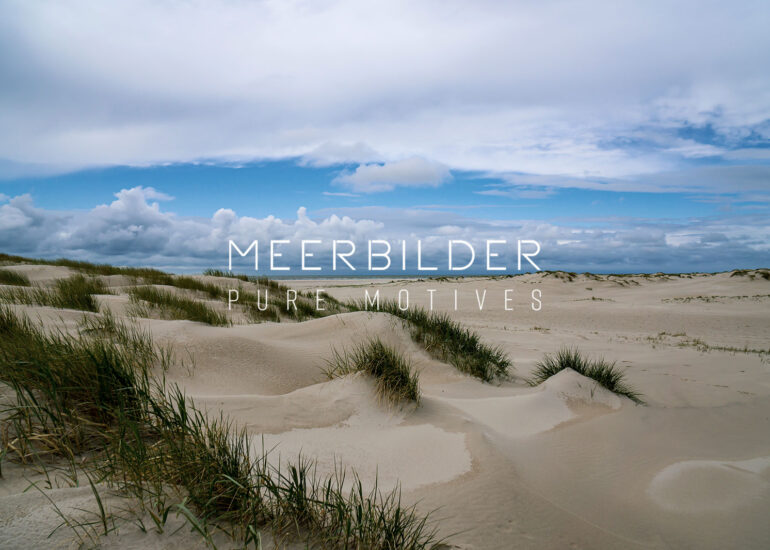 Nordsee Dünen als Wohnzimmer Bild