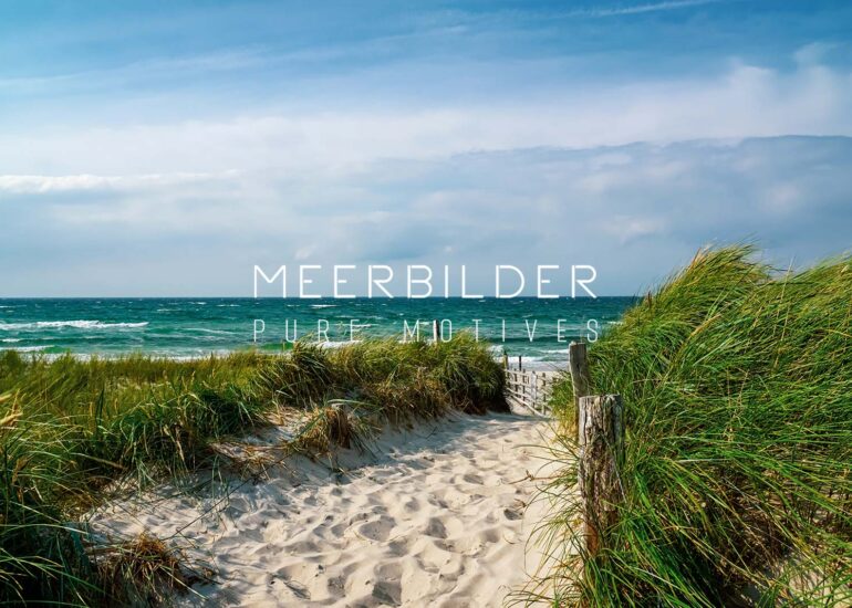 Ostseebild Darß als Wandbild für das Wohnzimmer