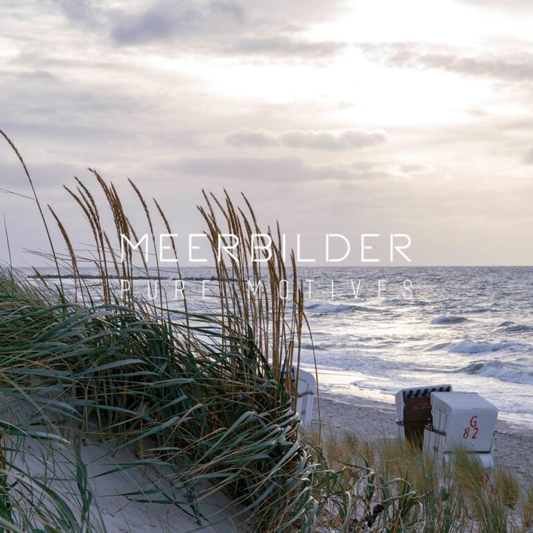 Bilder Ahrenshoop Strand, Meer, Dünen und Strandkörbe