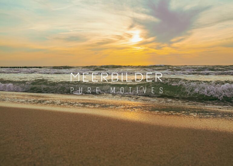 Strandbild Ostsee für das Wohnzimmer