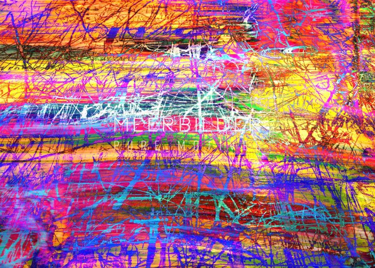 Abstraktes Bild - MIND -