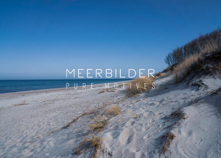 Strandbilder mit sanften Dünen