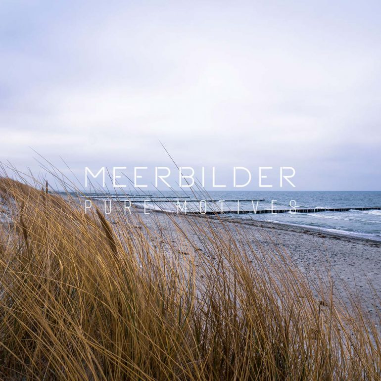 Sanfte Ostsee Dünen mit Meer