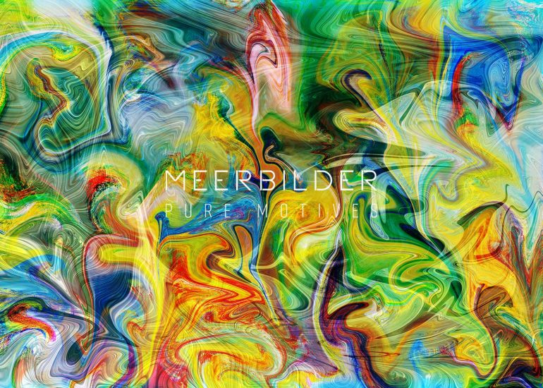 Abstrakte Wandbilder stilvoll auf unterschiedlichen Druckformaten.