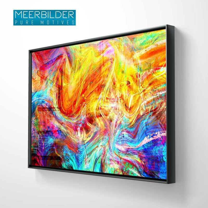 Abstrakte Akustikbilder für das Wohnzimmer