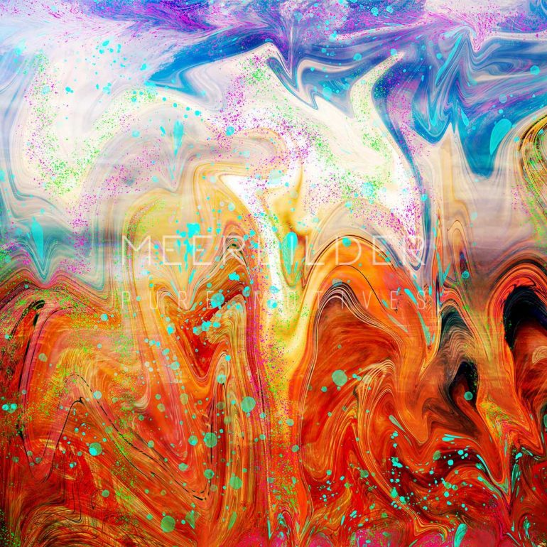 Abstrakte Schallschutzbilder für das Wohnzimmer