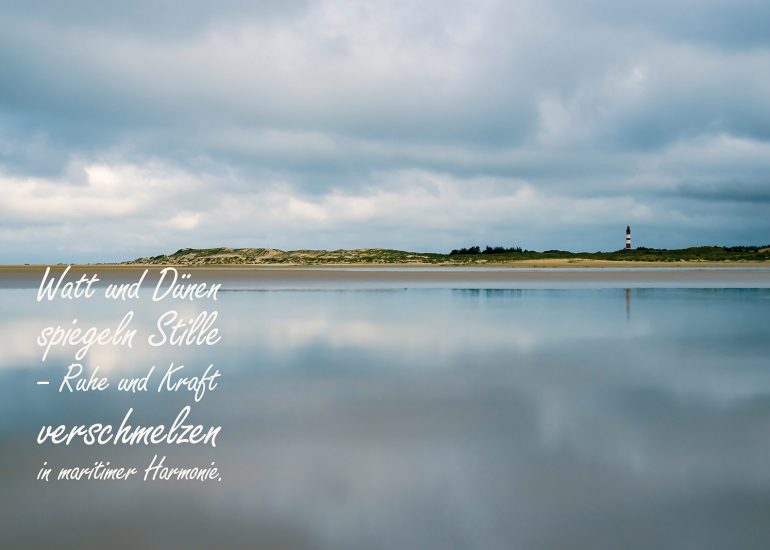 Fotokalender mit Nordseemotiven und spirituellen Texten selber gestalten