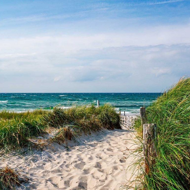 Stilvolle Ostsee Bilder auf Leinwand, Alu-Dibond oder in Acrylglas