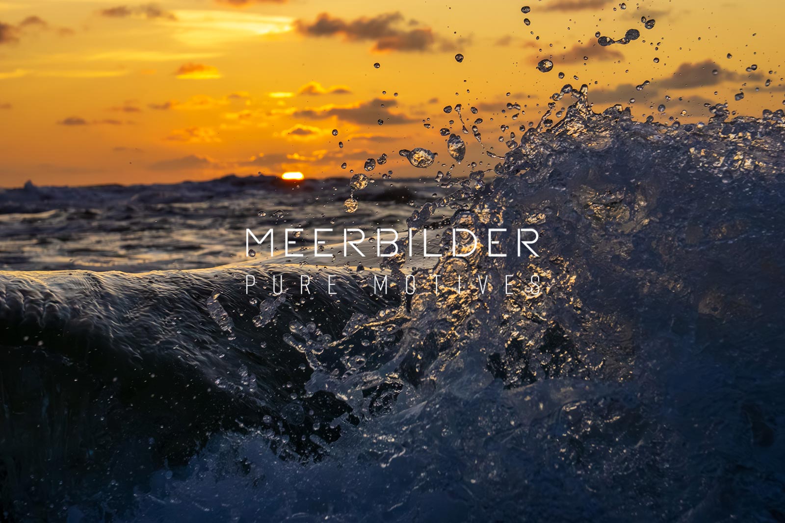 Bilder Nordsee mit Wellen und Brandung