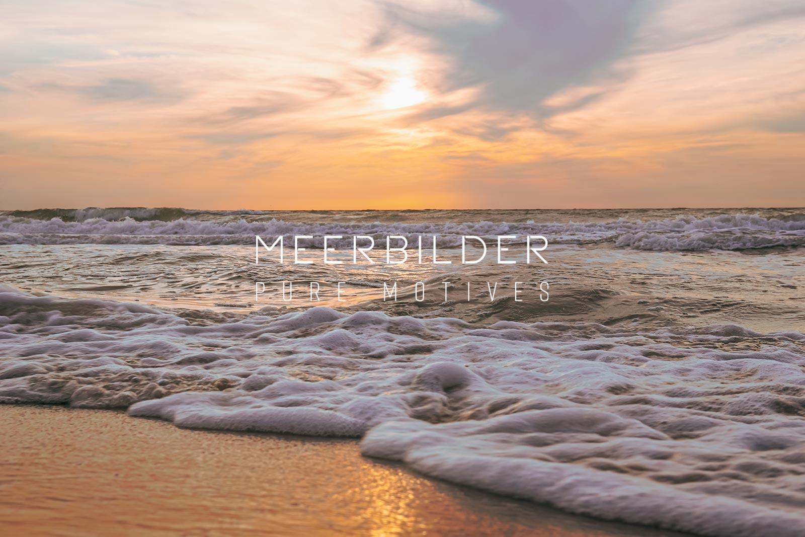 Ostsee Bilder mit Abendsonne