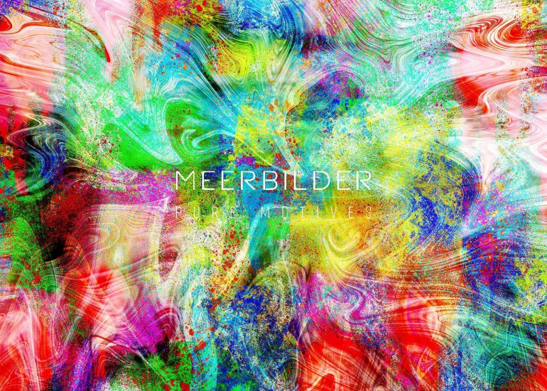 Abstraktes Bild NO55. BE! v. Jan-Karsten Stöver